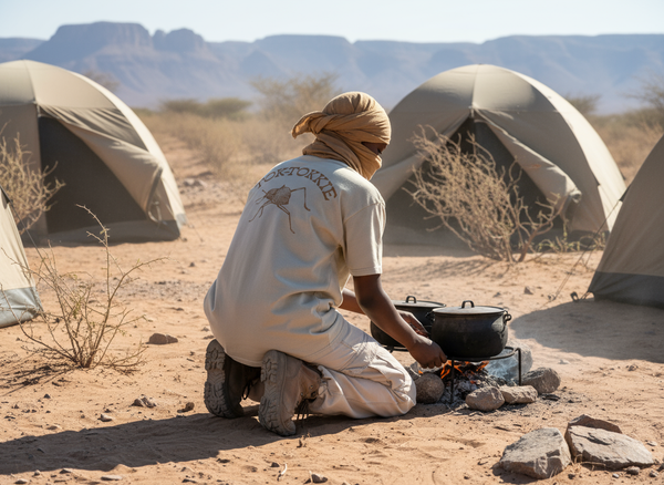 Tok-Tokkie, Namibia Themed Oversized Faded T-Shirt