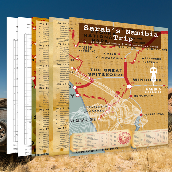 Basic Itinerary: Your Namibia Experience, Your Way, in Your Time
